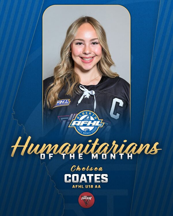 Coates named Humanitarian of the Month for February